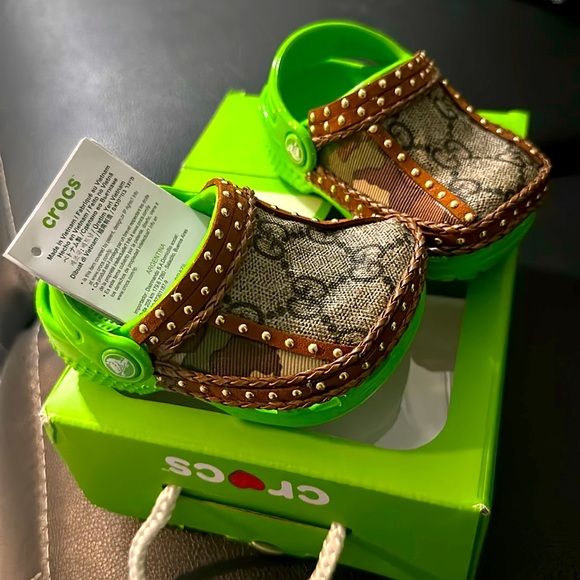 CROCS Other - Custom Crocs Newborn size 2-3